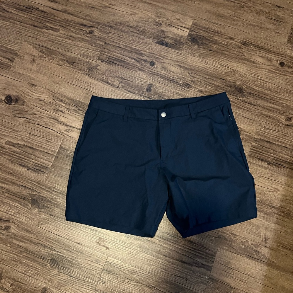 Lululemon Navy Khaki Shorts